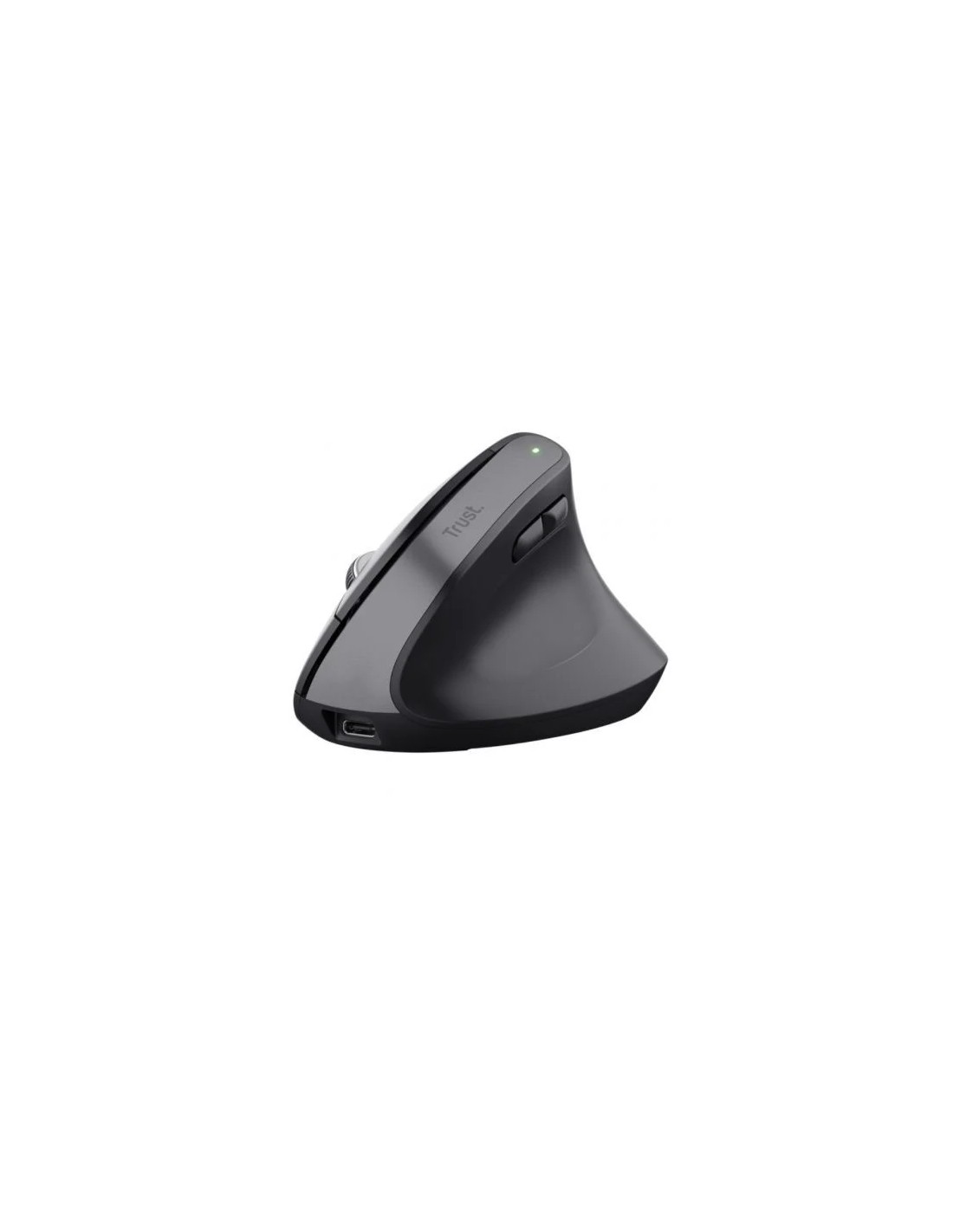 Ratón Ergonómico Inalámbrico por Bluetooth Trust Bayo+/ Batería Recargable/ Hasta 2400 DPI