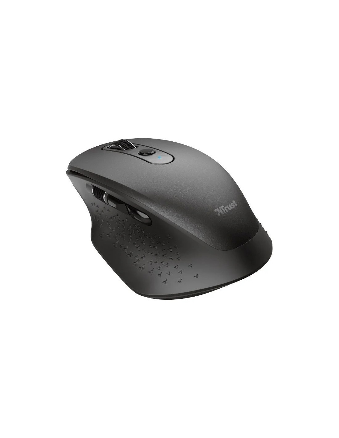 Ratón Ergonómico Inalámbrico Trust Ozaa/ Batería recargable/ Hasta 2400 DPI