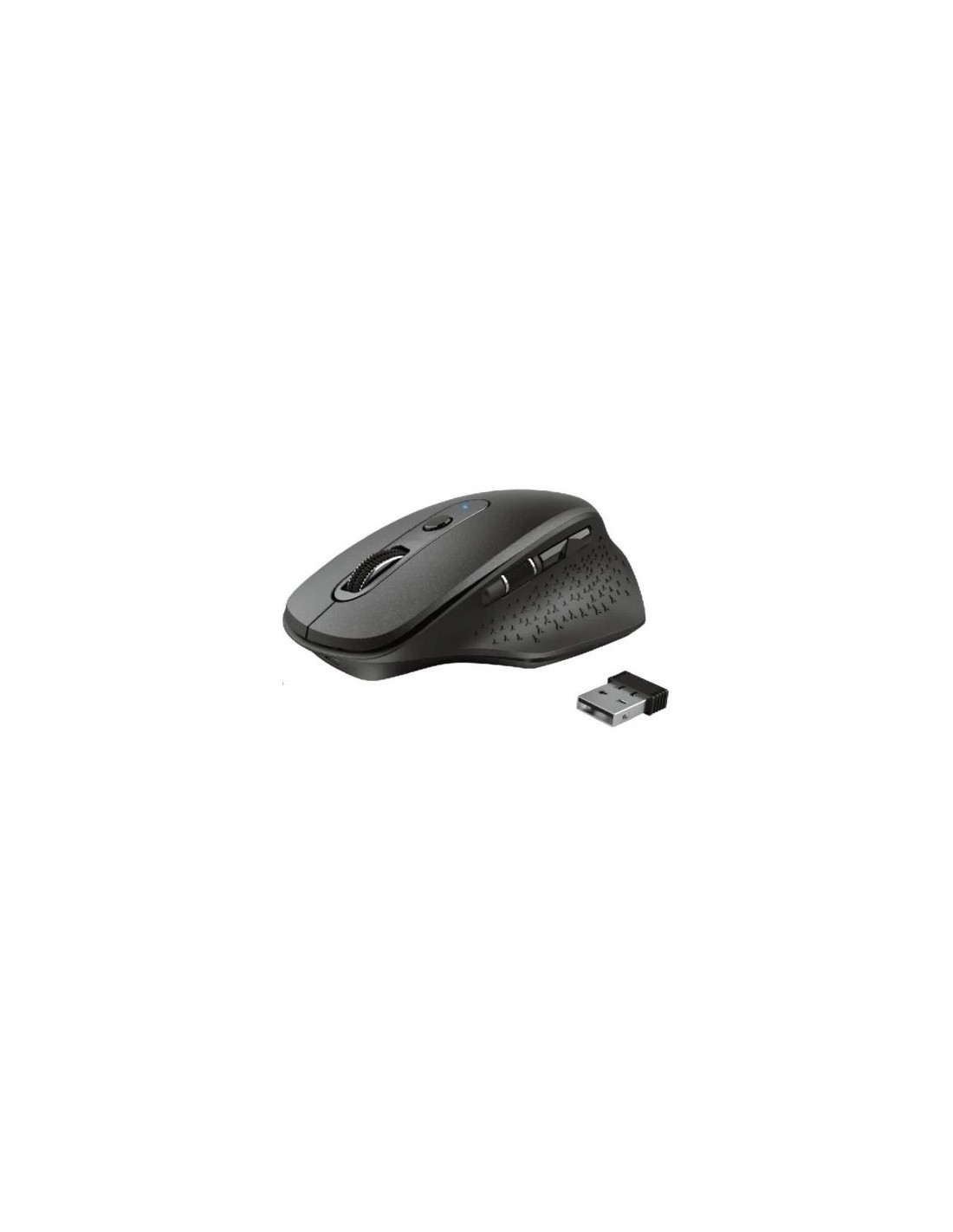 Ratón Ergonómico Inalámbrico Trust Ozaa/ Batería recargable/ Hasta 2400 DPI