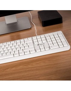 Teclado NGS Spike/ Blanco 2