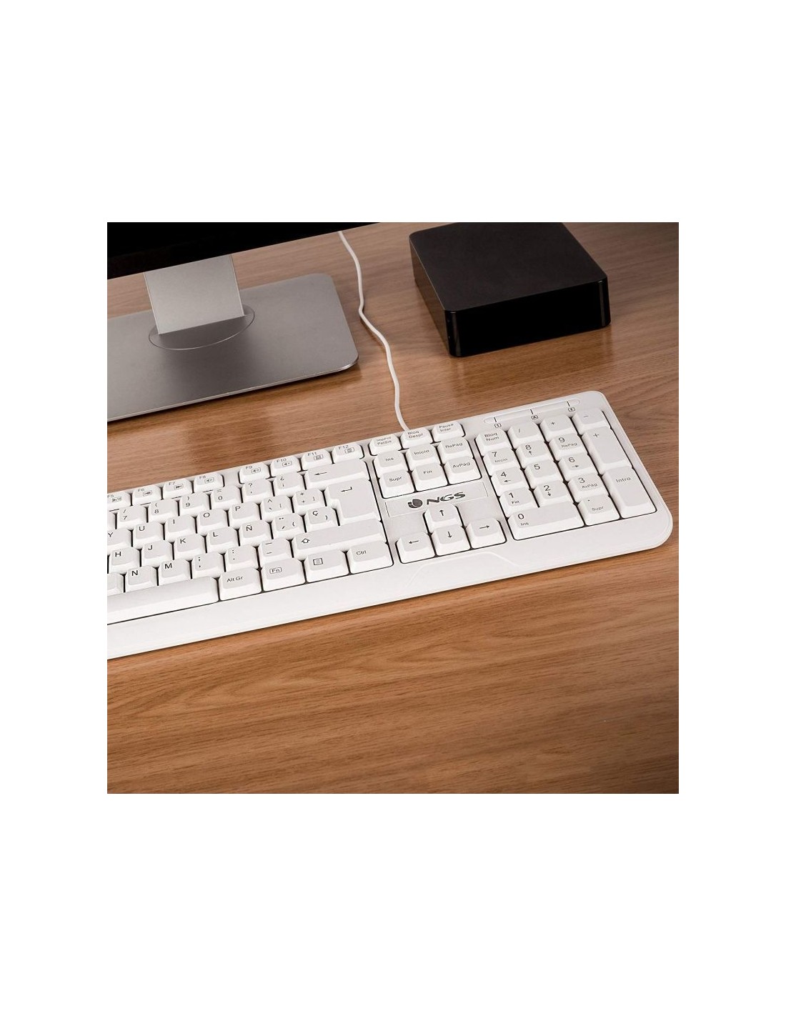 Teclado NGS Spike/ Blanco