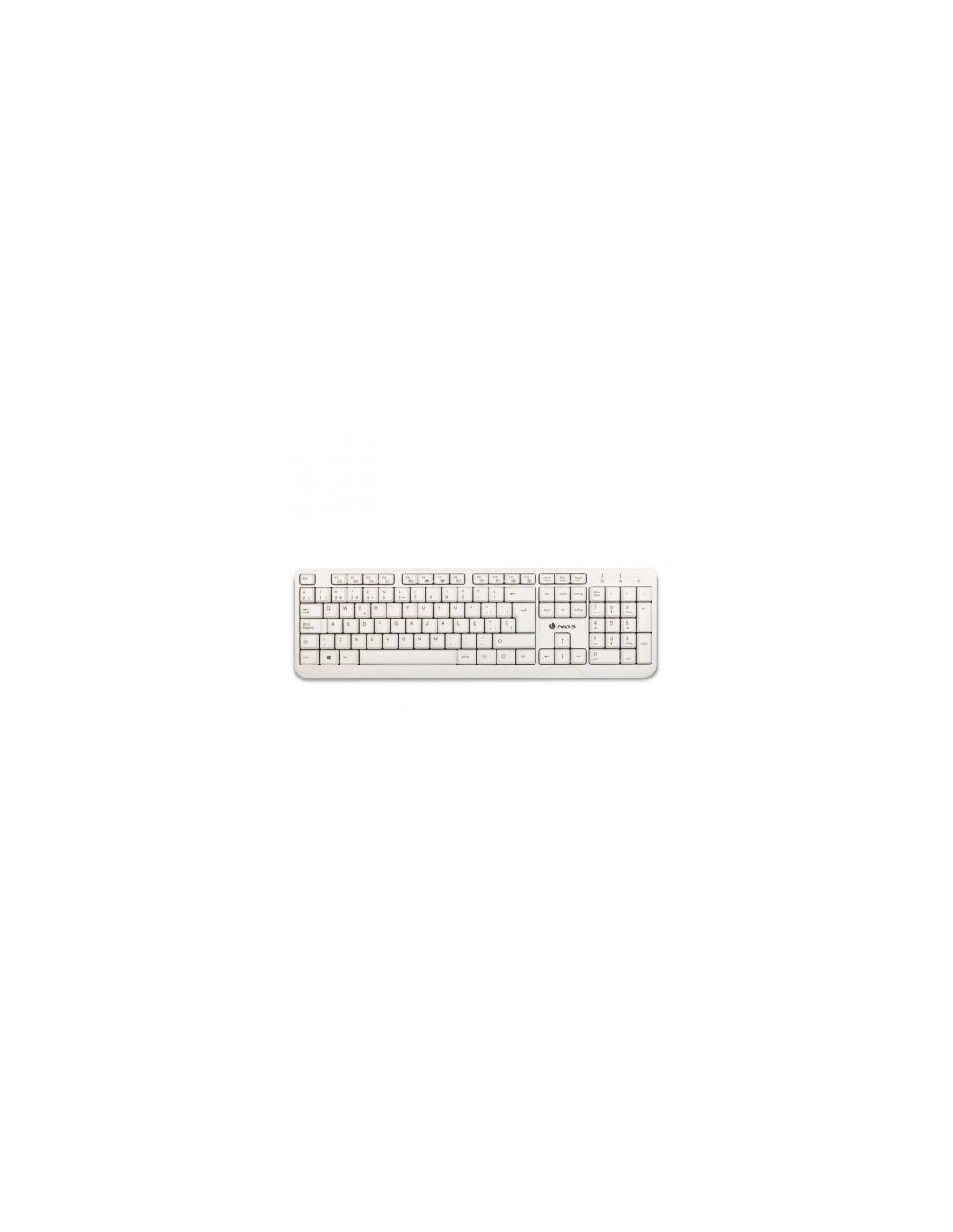 Teclado NGS Spike/ Blanco