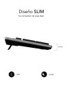 Teclado Subblim Wired Ergo Keys Silent Flat HQ