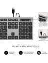 Teclado Subblim Wired Ergo Keys Silent Flat HQ