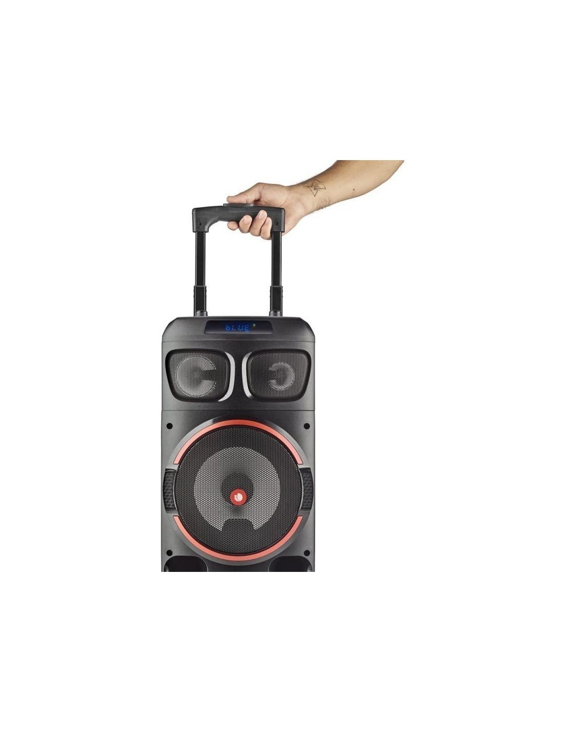Altavoz Portable con Bluetooth NGS Wild Dub Zero/ 120W