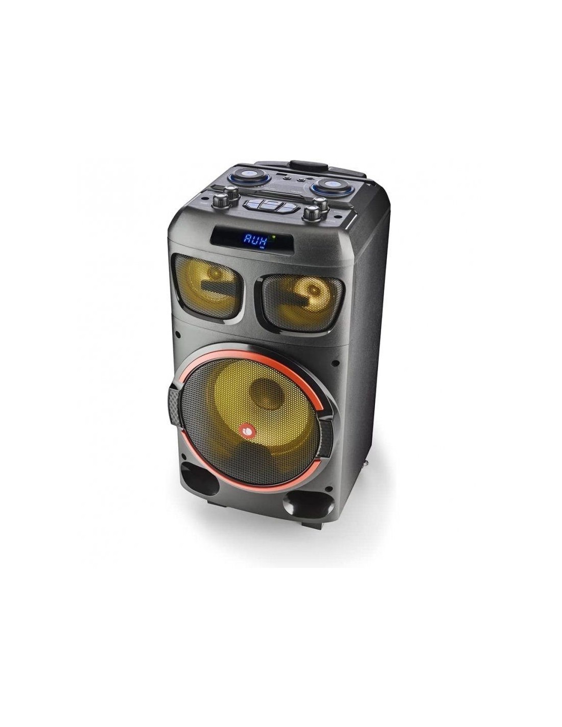 Altavoz Portable con Bluetooth NGS Wild Dub Zero/ 120W