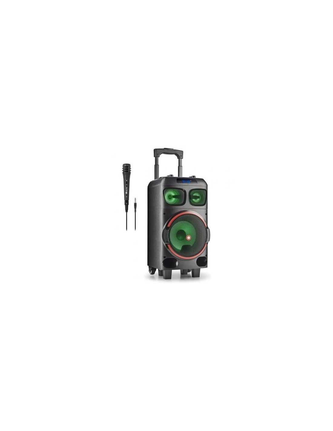 Altavoz Portable con Bluetooth NGS Wild Dub Zero/ 120W