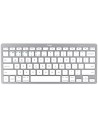 Teclado Compacto Inalámbrico por Bluetooth Trust 24654/ Plata