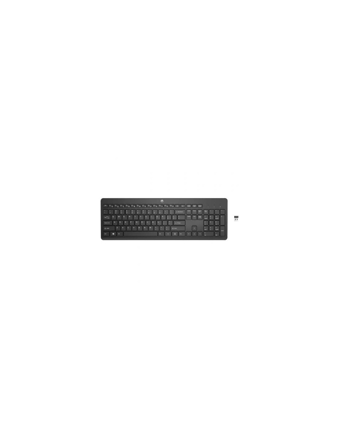 Teclado Inalámbrico HP 230/ Negro