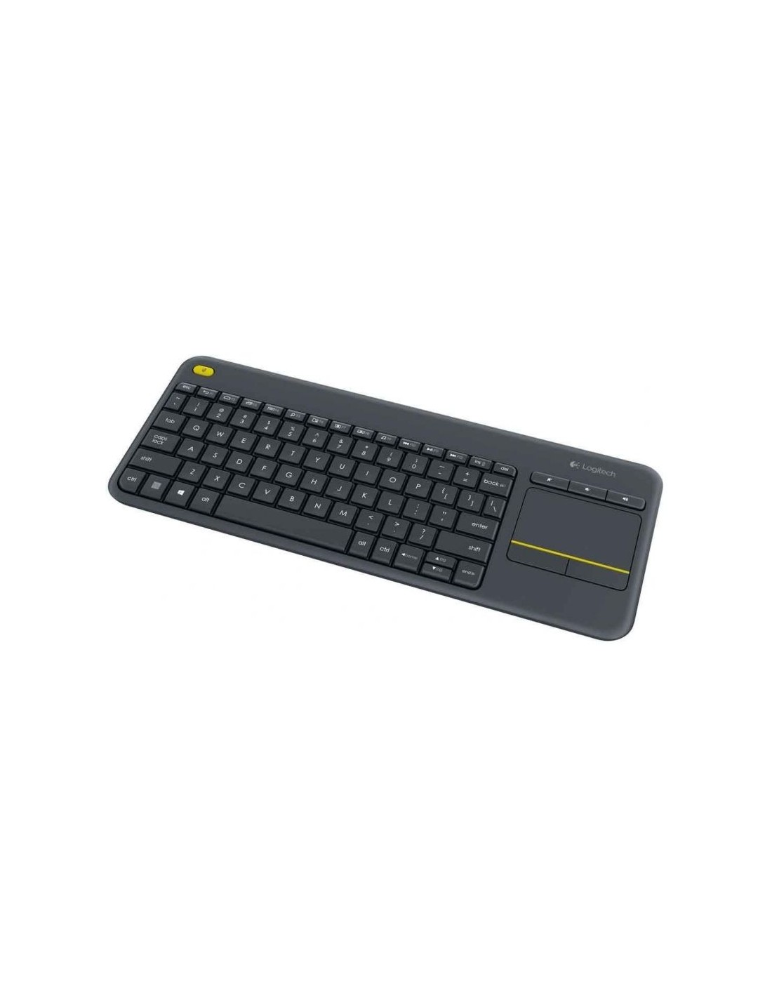 Teclado para Smart TV Logitech Wireless Touch K400 Plus