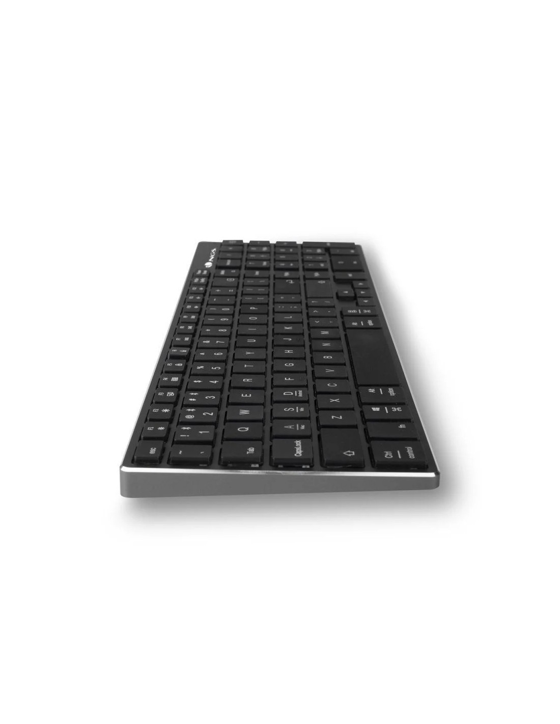 Teclado Inalámbrico por Bluetooth NGS Fortune-BT/ Gris