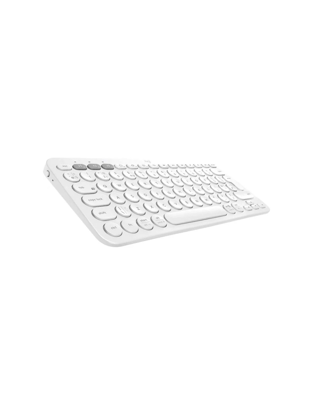 Teclado Compacto Inalámbrico por Bluetooth Logitech K380/ Blanco