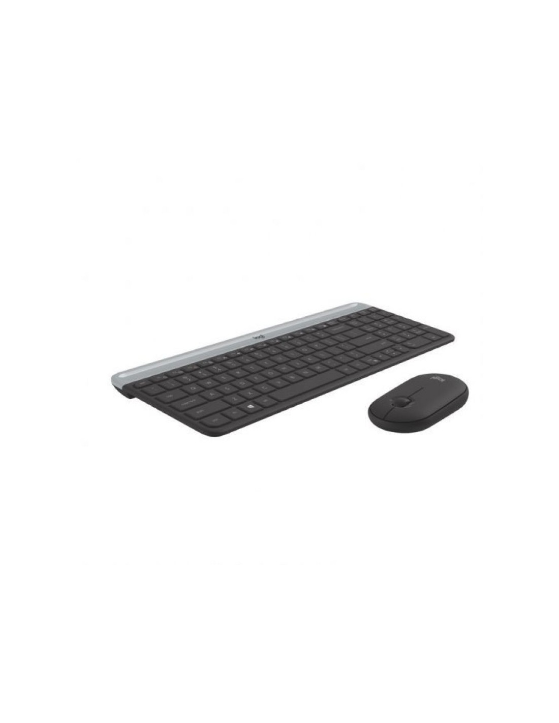 Teclado y Ratón Inalámbricos Logitech Slim Combo MK470