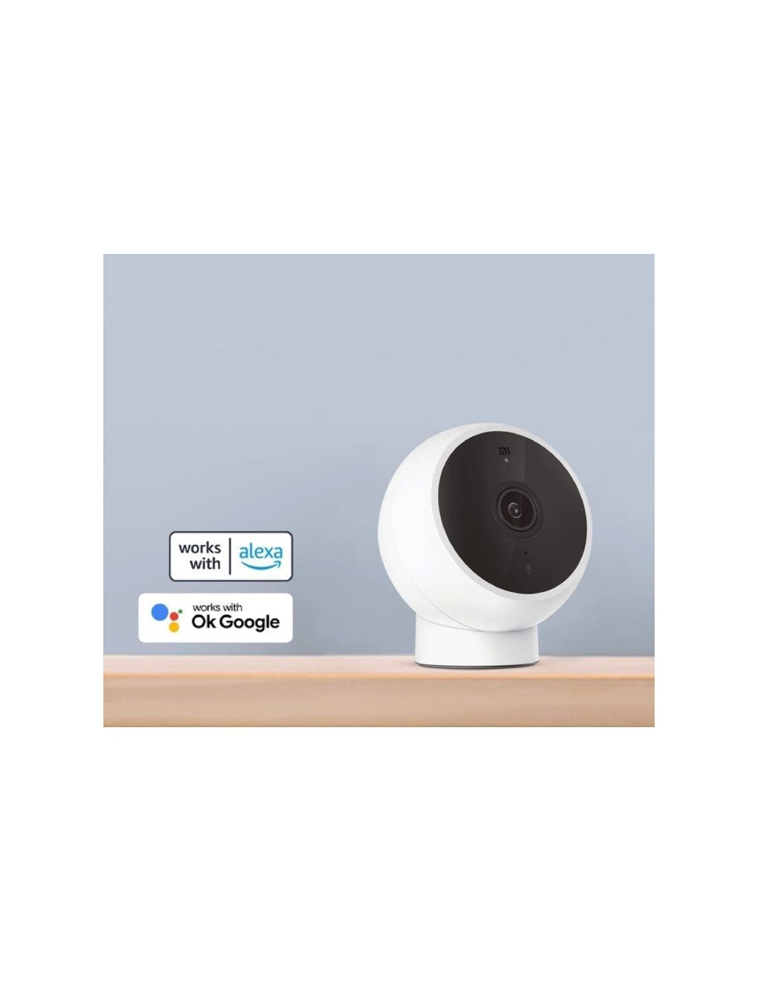 Cámara de Videovigilancia Xiaomi Mi Camera 2K Montura Magnética/ 180º/ Visión Nocturna