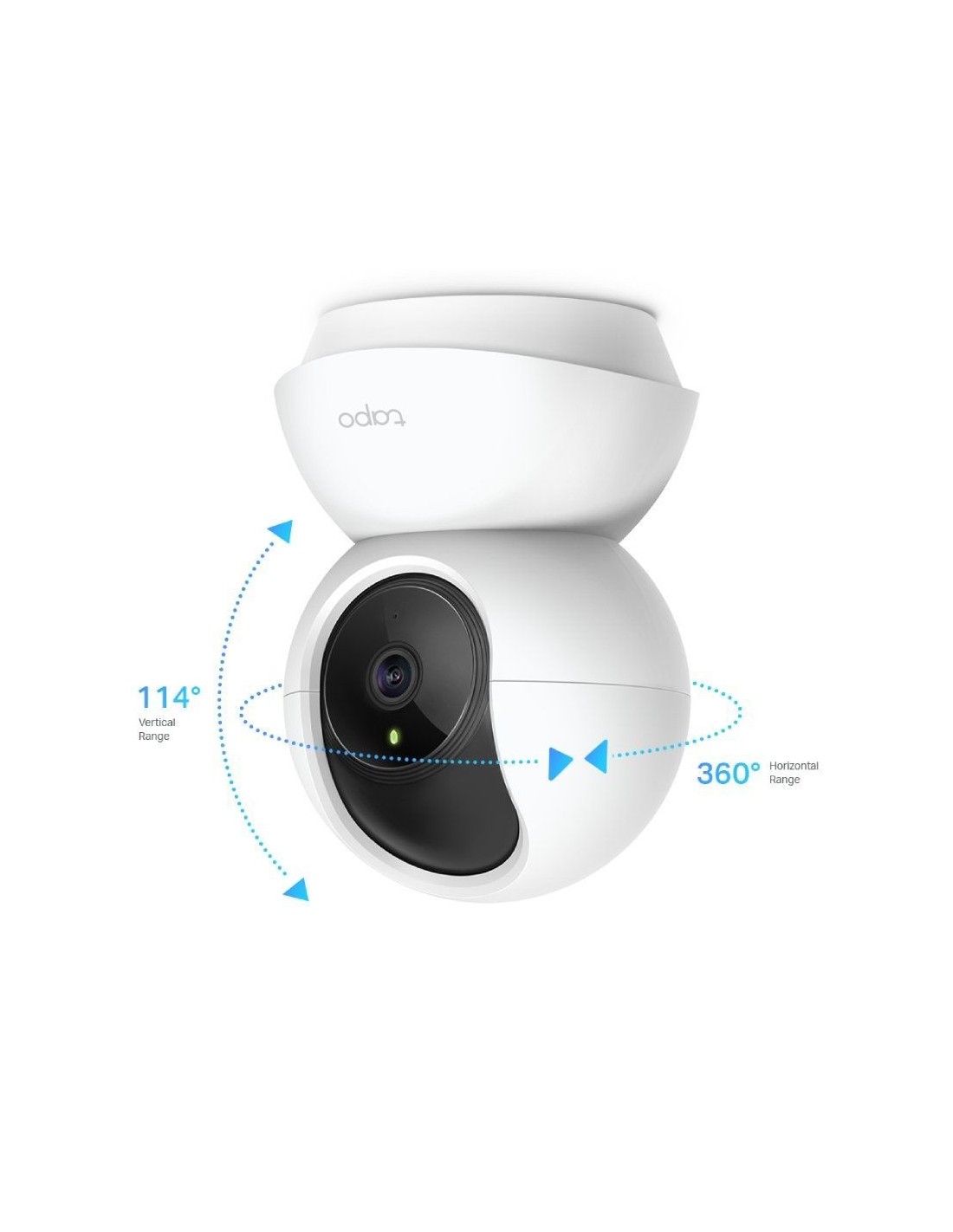 Cámara de Videovigilancia TP-Link Tapo TC70/ Visión Nocturna/ Control desde APP