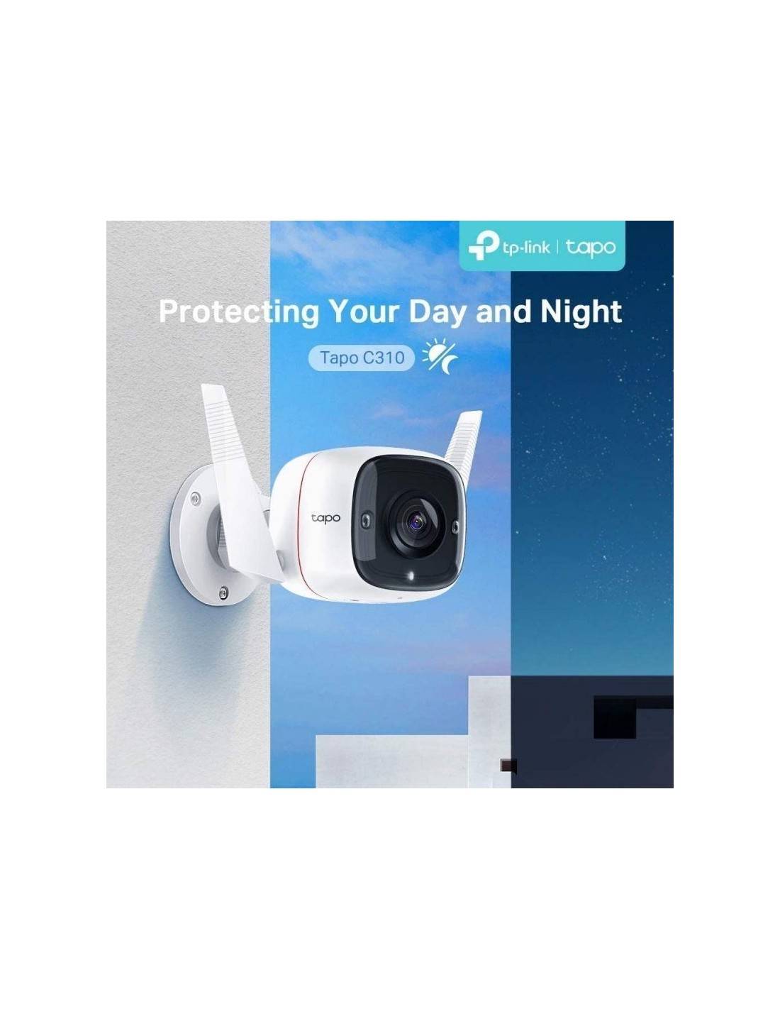 Cámara de Videovigilancia TP-Link Tapo C310/ Visión Nocturna/ Control desde APP