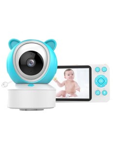 Kingfit Baby-8 1080p WiFi Visión Nocturna Blanco - Vigilabebés