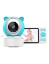 Kingfit Baby-8 1080p WiFi Visión Nocturna Blanco - Vigilabebés