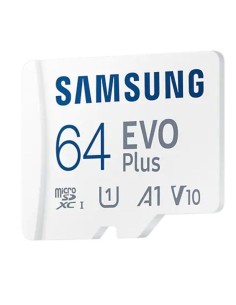 Tarjeta de Memoria Samsung EVO Plus 2021 64GB microSD XC con Adaptador/ Clase 10/ 130MBs 2