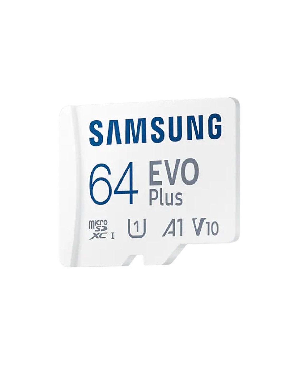 Tarjeta de Memoria Samsung EVO Plus 2021 64GB microSD XC con Adaptador/ Clase 10/ 130MBs
