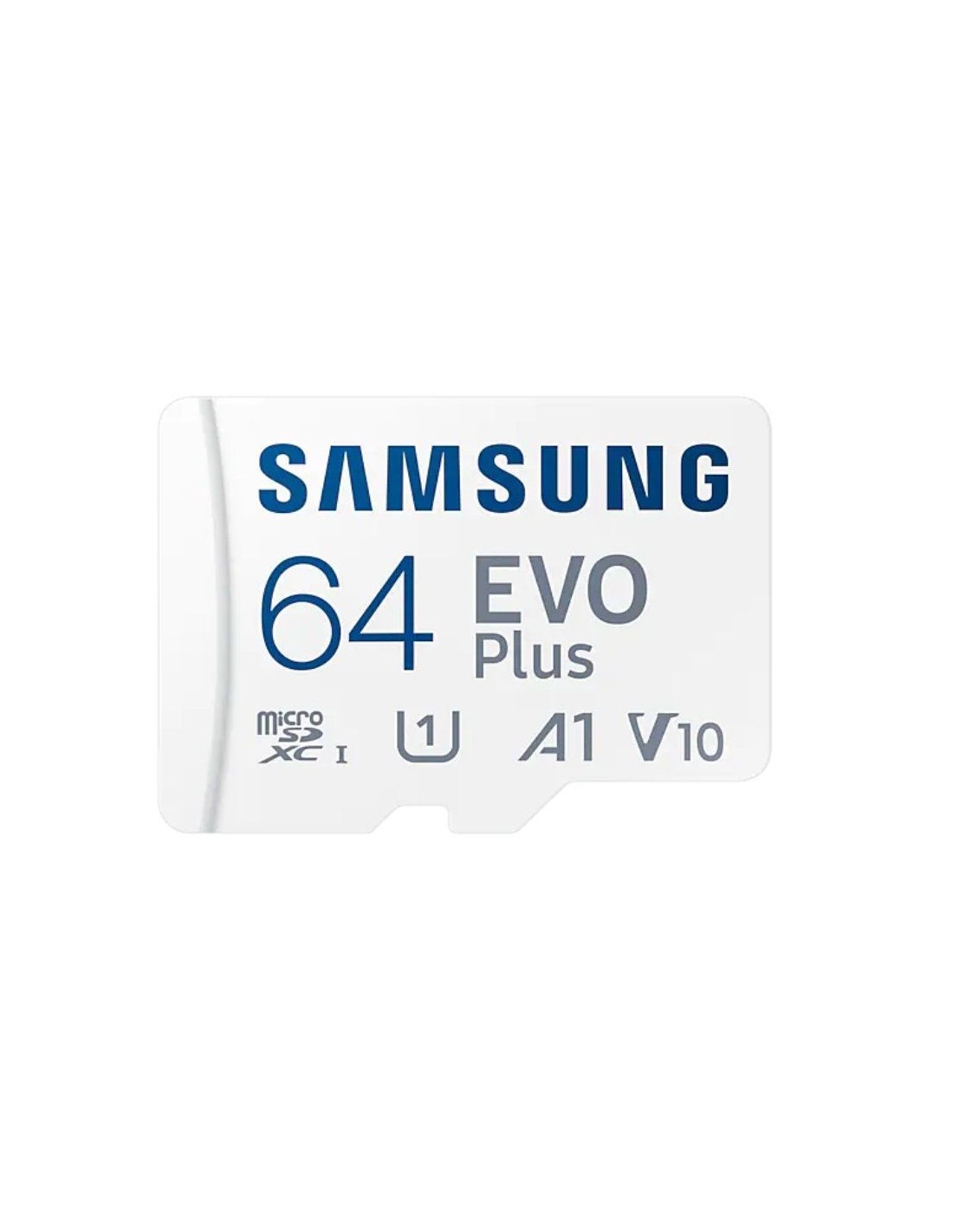 Tarjeta de Memoria Samsung EVO Plus 2021 64GB microSD XC con Adaptador/ Clase 10/ 130MBs