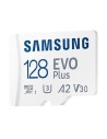 Tarjeta de Memoria Samsung EVO Plus 2021 128GB microSD XC con Adaptador/ Clase 10/ 130MBs