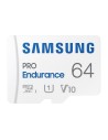 Tarjeta de Memoria Samsung Pro Endurance 64GB microSD XC con Adaptador/ Clase 10/ 100MBs