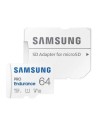 Tarjeta de Memoria Samsung Pro Endurance 64GB microSD XC con Adaptador/ Clase 10/ 100MBs