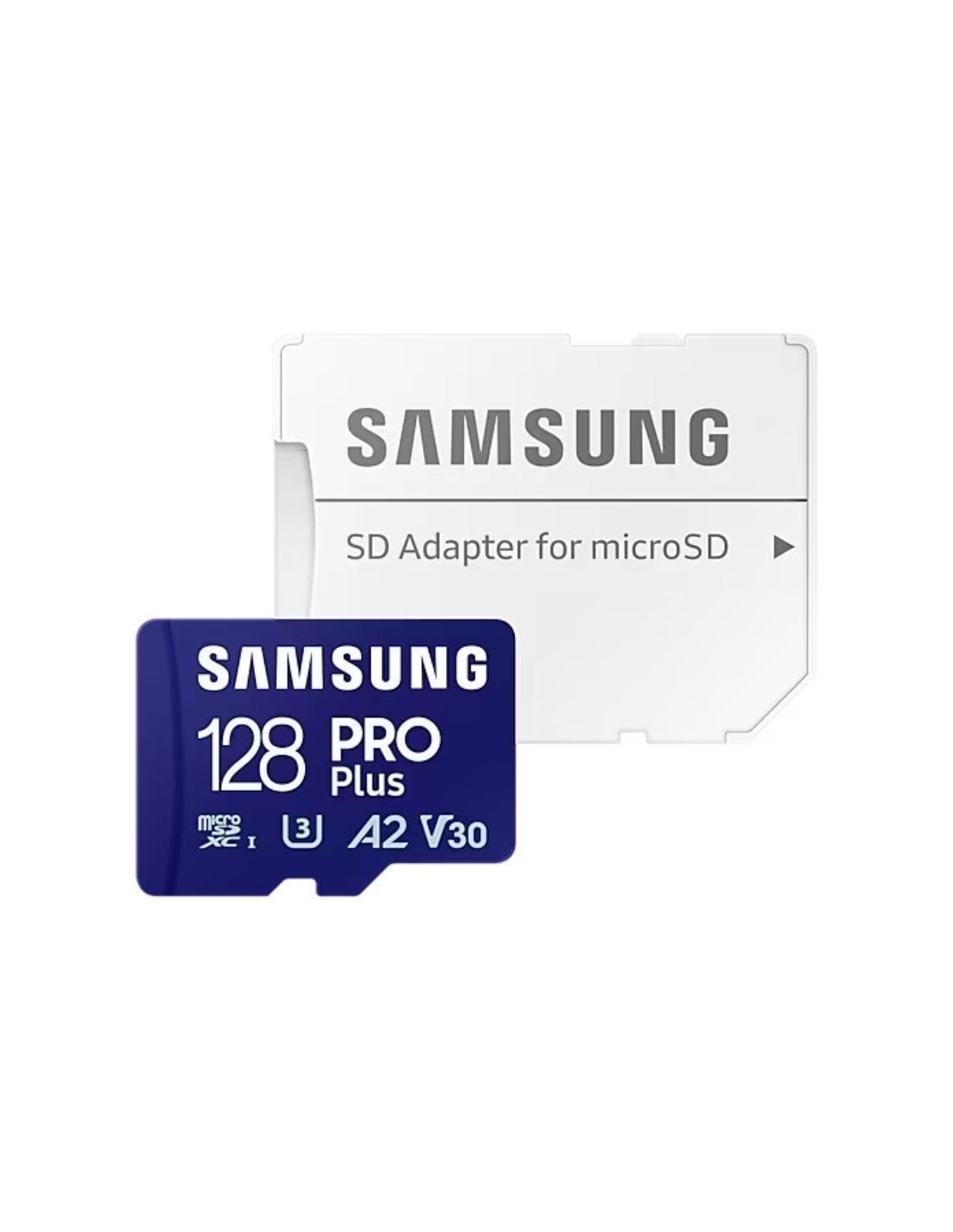 Tarjeta de Memoria Samsung PRO Plus 2023 128GB microSD XC/ Clase 10/ 180MBs