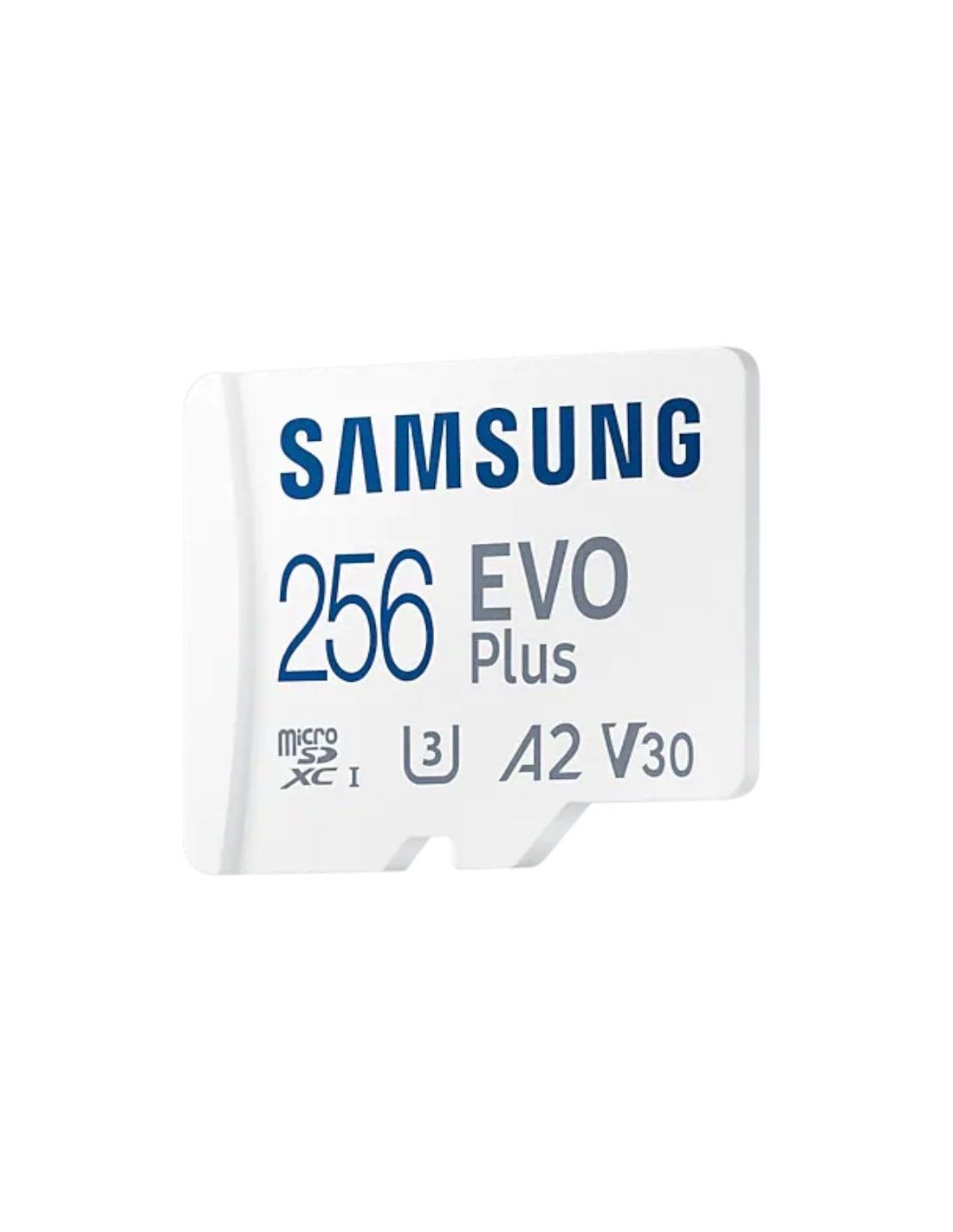 Tarjeta de Memoria Samsung EVO Plus 2021 256GB microSD XC con Adaptador/ Clase 10/ 130MBs