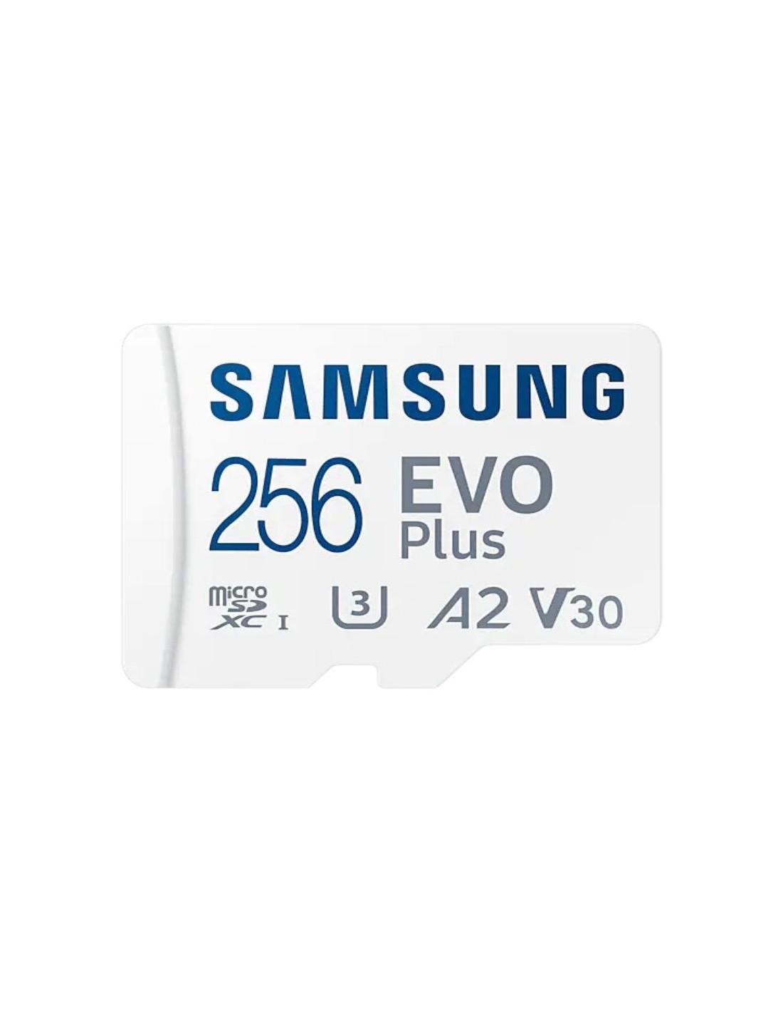 Tarjeta de Memoria Samsung EVO Plus 2021 256GB microSD XC con Adaptador/ Clase 10/ 130MBs