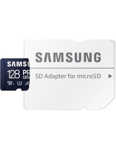 Tarjeta de Memoria Samsung Pro Ultimate 128GB microSD XC con Adaptador/ Clase 10/ 200MBs 2