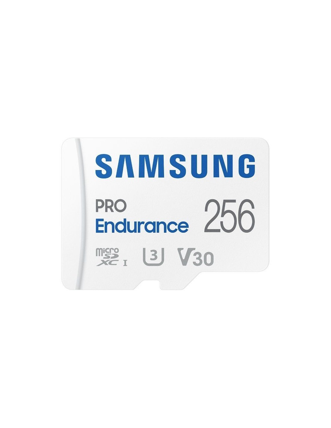 Tarjeta de Memoria Samsung Pro Endurance 256GB microSD XC con Adaptador/ Clase 10/ 100MBs