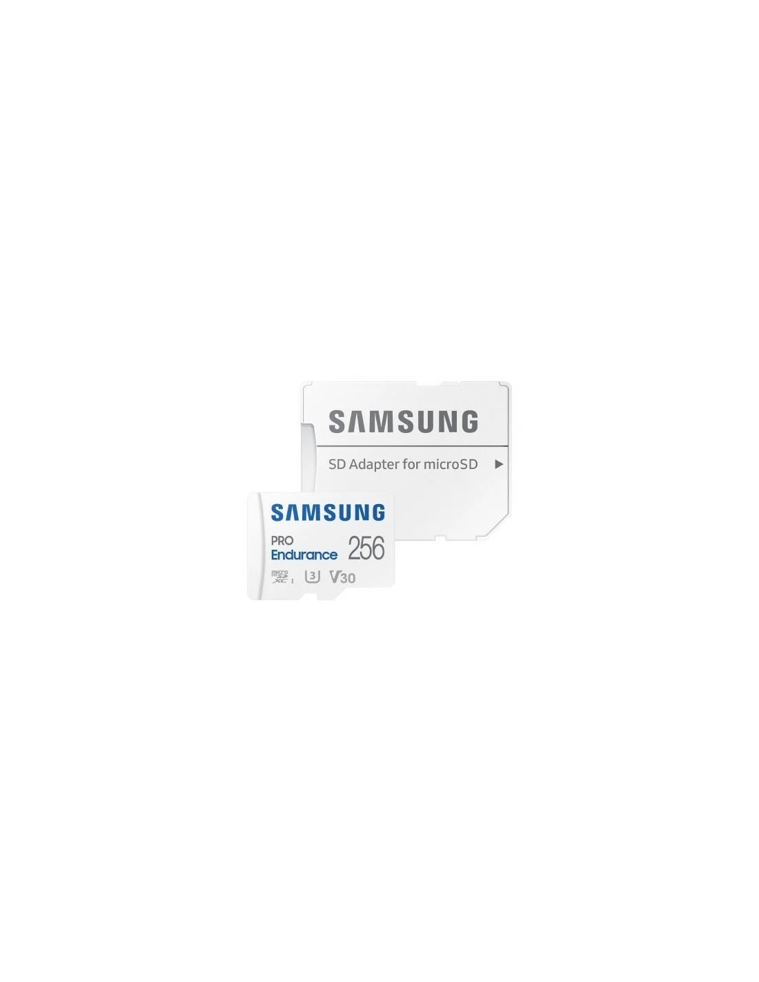Tarjeta de Memoria Samsung Pro Endurance 256GB microSD XC con Adaptador/ Clase 10/ 100MBs