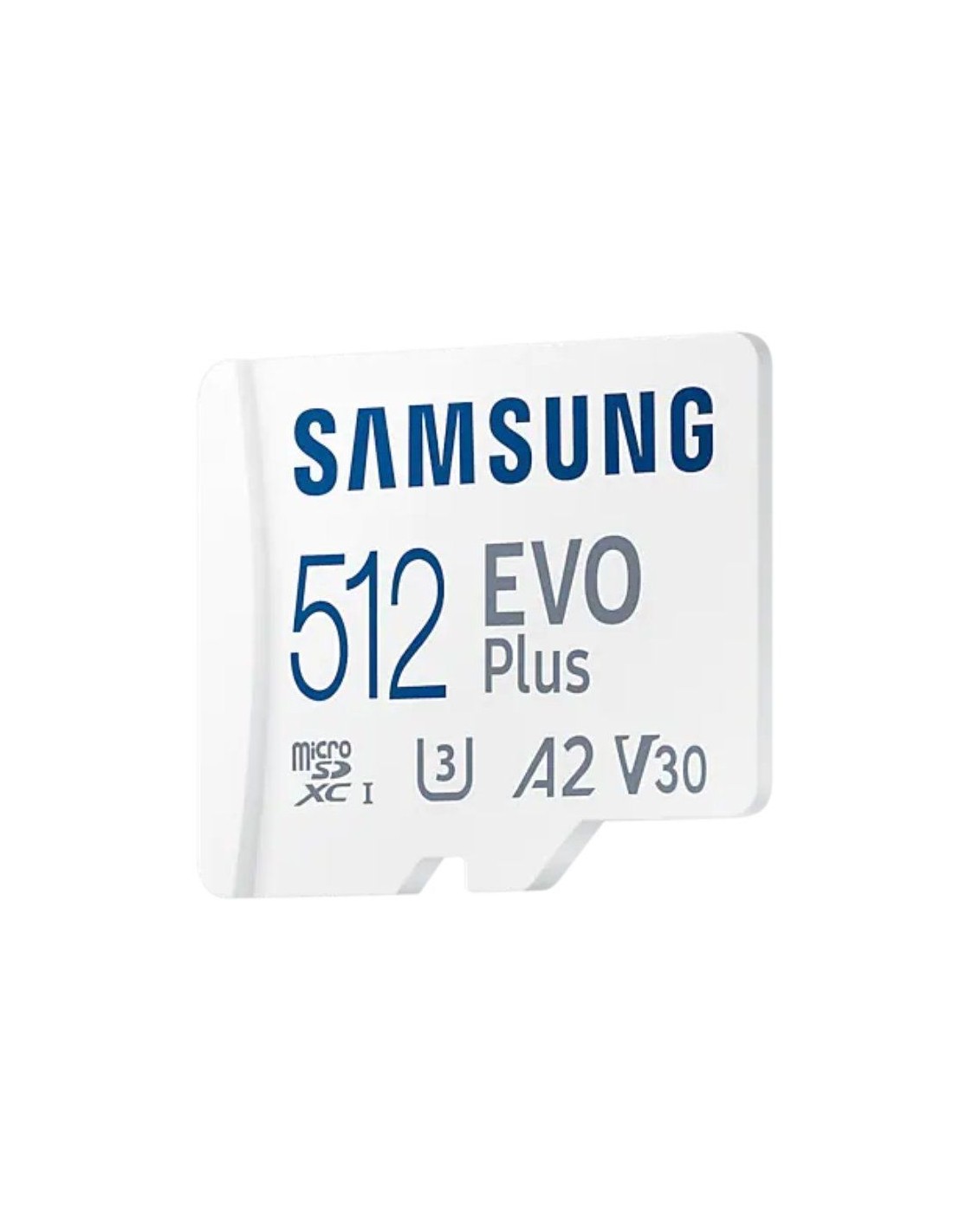 Tarjeta de Memoria Samsung EVO Plus 2021 512GB microSD XC con Adaptador/ Clase 10/ 130MBs