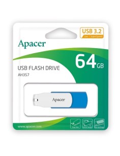 Pendrive 64/32GB Apacer AH357 USB 3.2 2