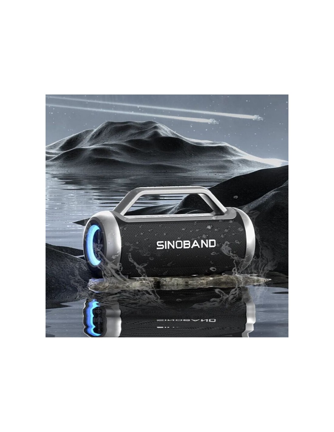 Xdobo Storm 1988 II 120W con Doble Micrófono Negro - Altavoz Bluetooth