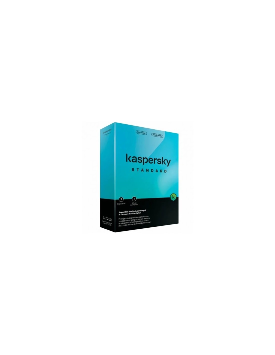 Antivirus Kaspersky Standard/ 3 Dispositivos/ 1 Año