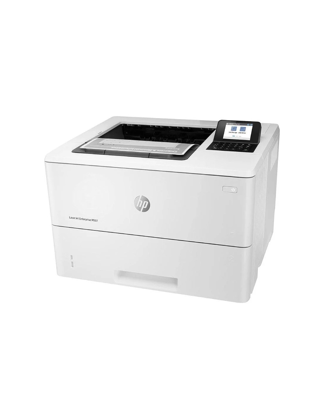 Impresora Láser Monocromo HP Laserjet Enterprise M507DN Dúplex/ Blanca