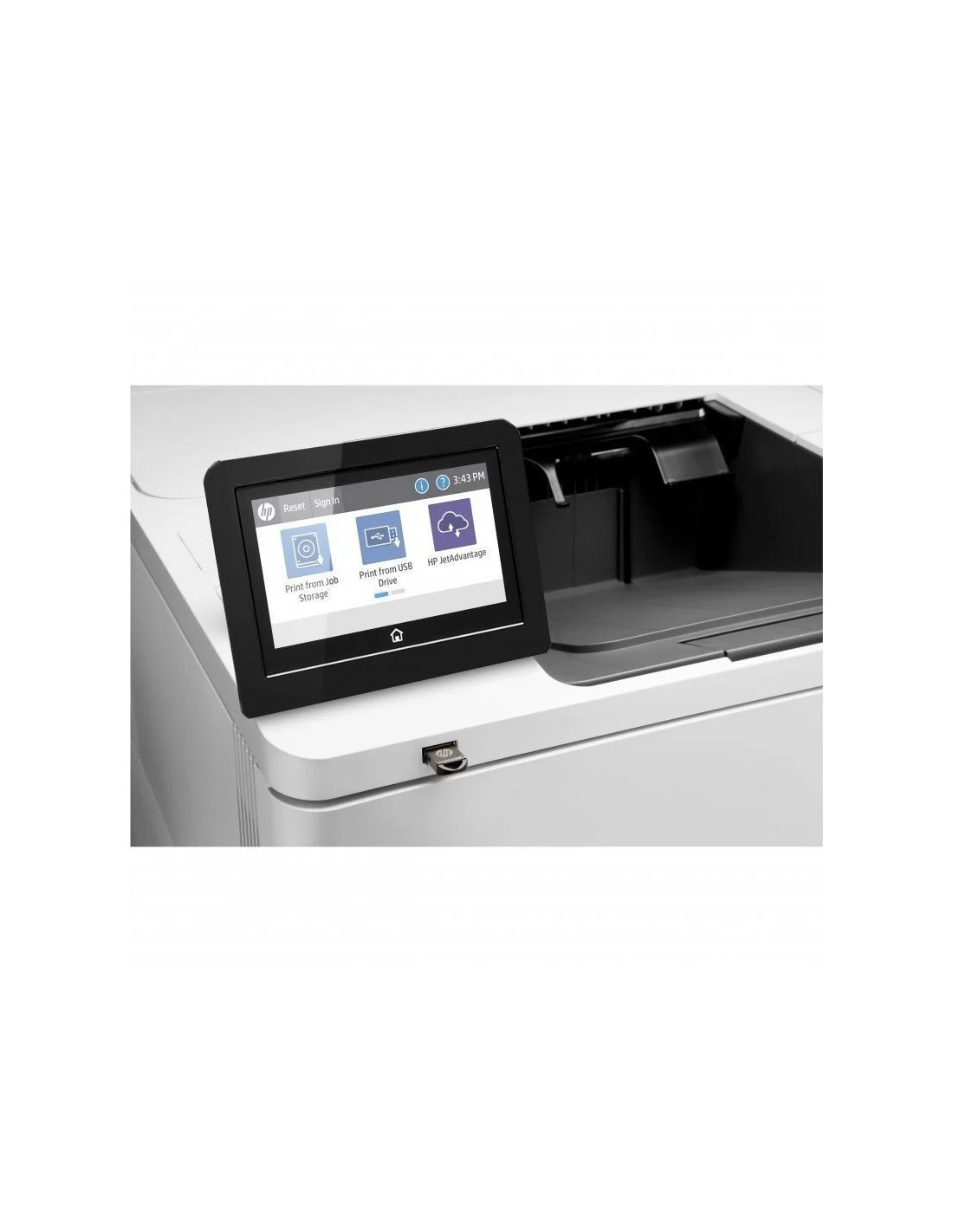 Impresora Láser Monocromo HP Laserjet Enterprise M612DN Dúplex/ Blanca