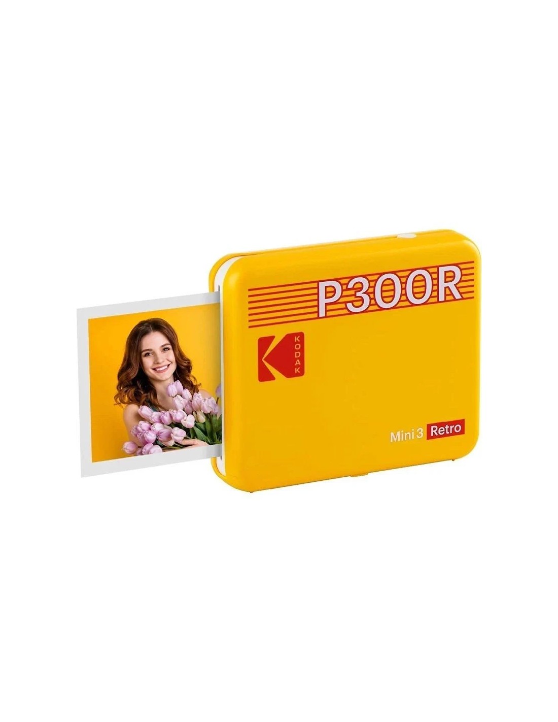 Impresora Portátil Fotográfica Kodak Mini 3 Retro/ Tamaño Foto 76.2x76.2mm/ Incluye 2x Papel Fotográfico