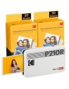 Impresora Portátil Fotográfica Kodak Mini 2 Retro/ Tamaño Foto 53.3x86.3mm/ Incluye 2x Papel Fotográfico