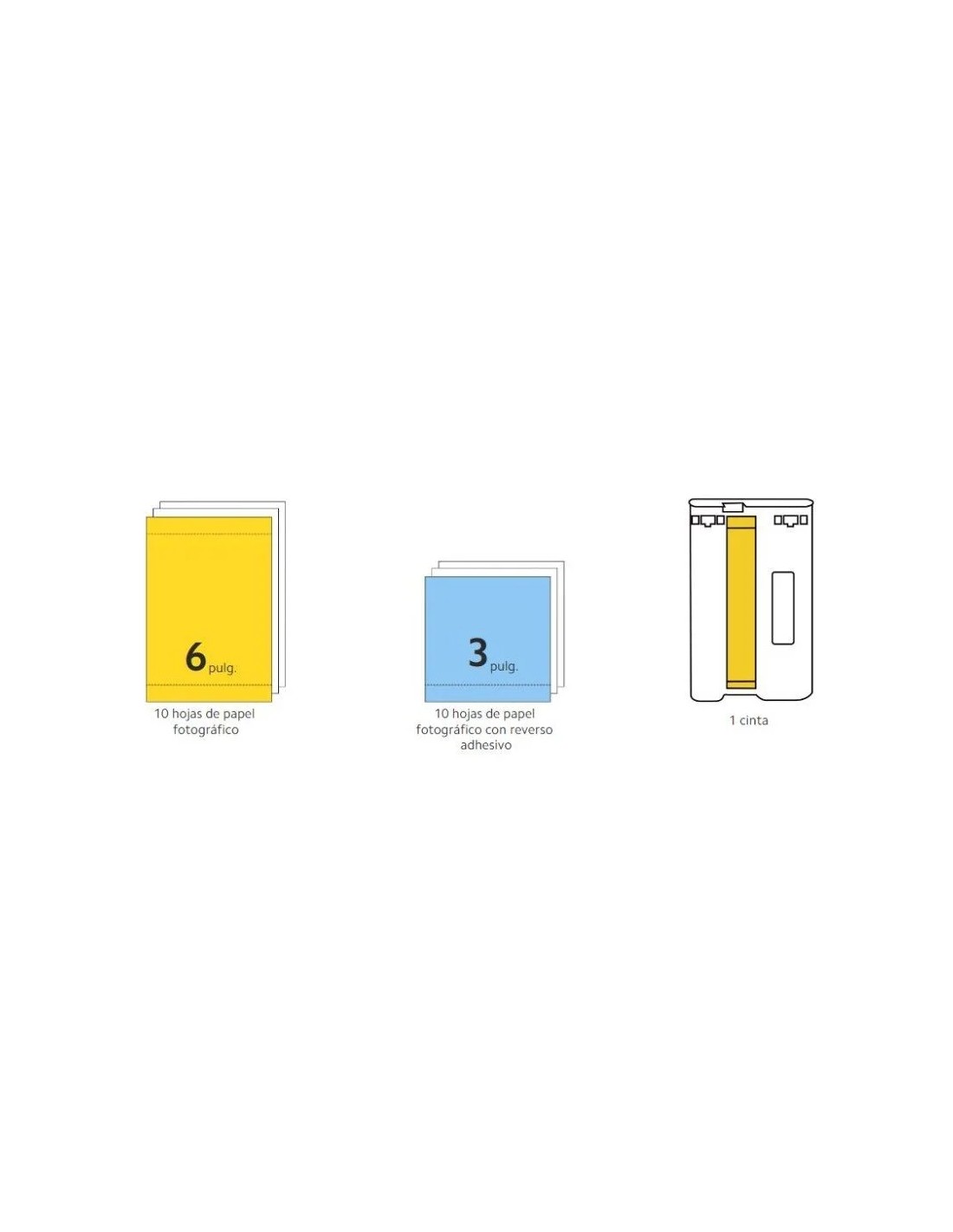 Impresora Portátil Fotográfica Xiaomi Instant Photo Printer 1S Set/ Blanca