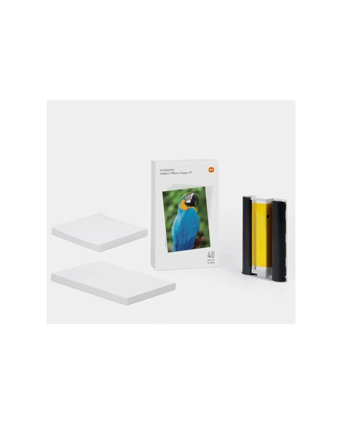 Impresora Portátil Fotográfica Xiaomi Instant Photo Printer 1S Set/ Blanca