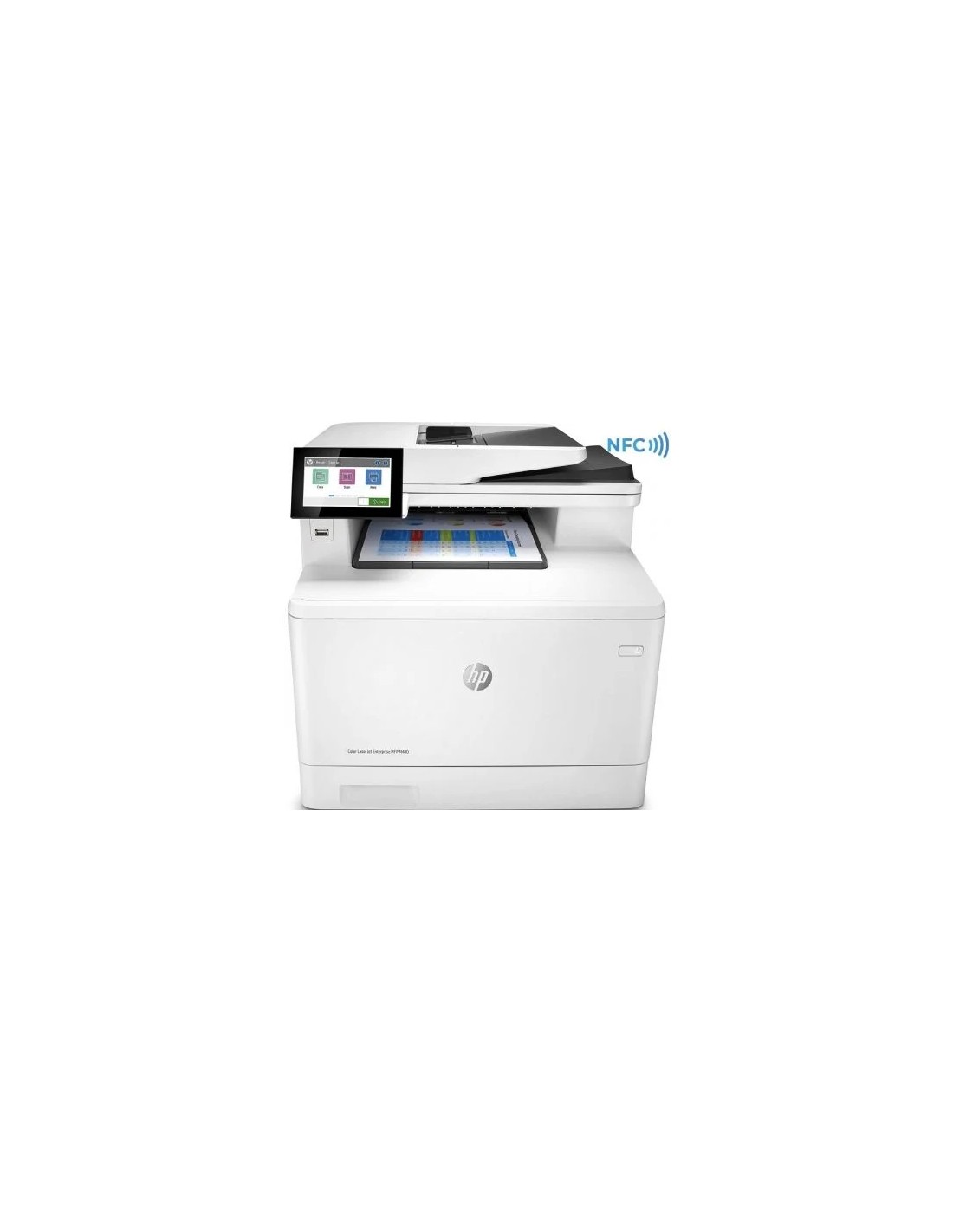Multifunción Láser Color HP LaserJet Enterprise MFP M480F/ Fax/ Dúplex/ Blanca