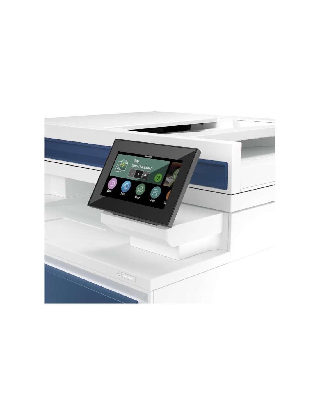 Multifunción Láser Color HP LaserJet Pro 4302fdw/ WiFi/ Fax/ Dúplex/ Blanca y Azul