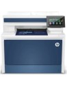Multifunción Láser Color HP LaserJet Pro 4302fdw/ WiFi/ Fax/ Dúplex/ Blanca y Azul