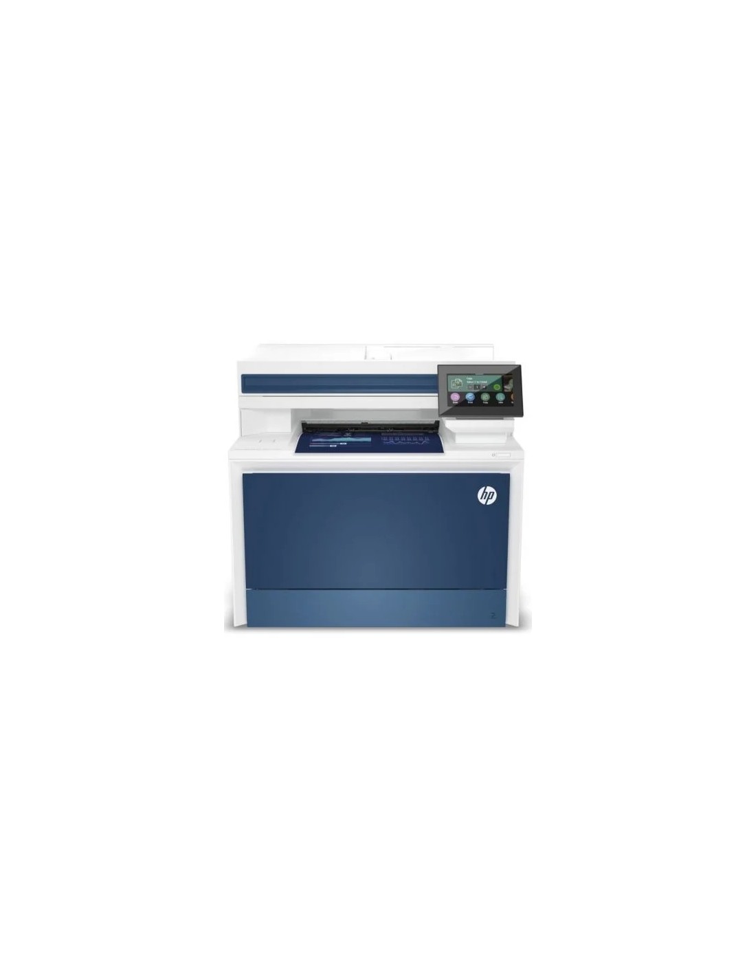 Multifunción Láser Color HP LaserJet Pro 4302fdw/ WiFi/ Fax/ Dúplex/ Blanca y Azul