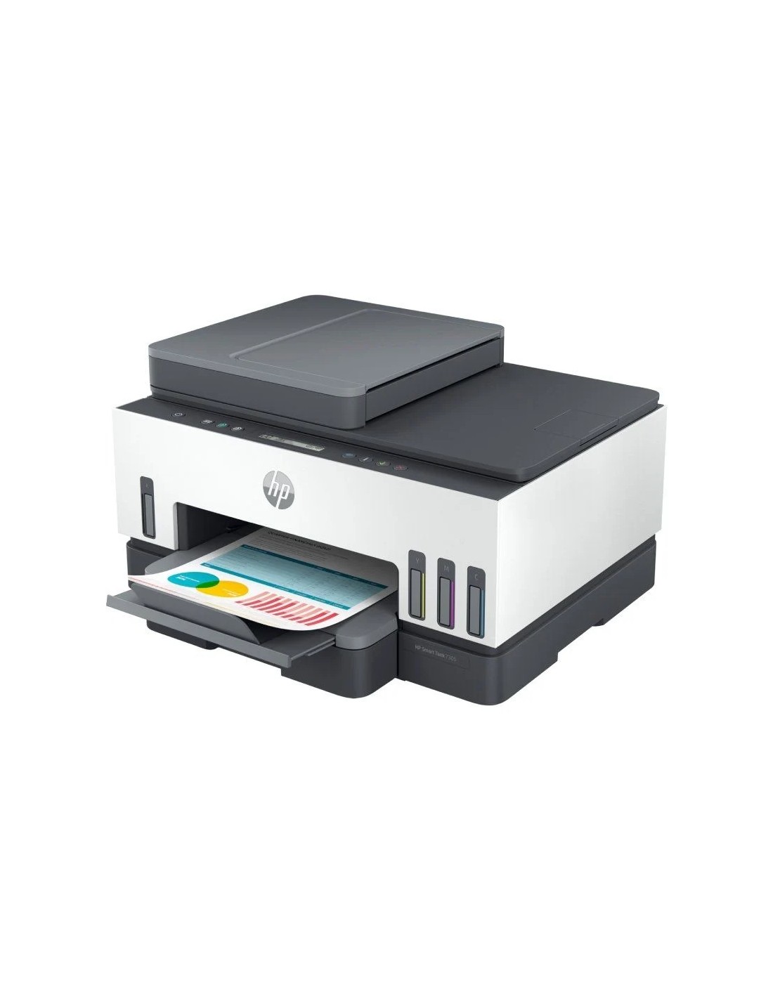 Multifunción Recargable HP Smart Tank 7305/ WiFi/ Dúplex/ Blanca