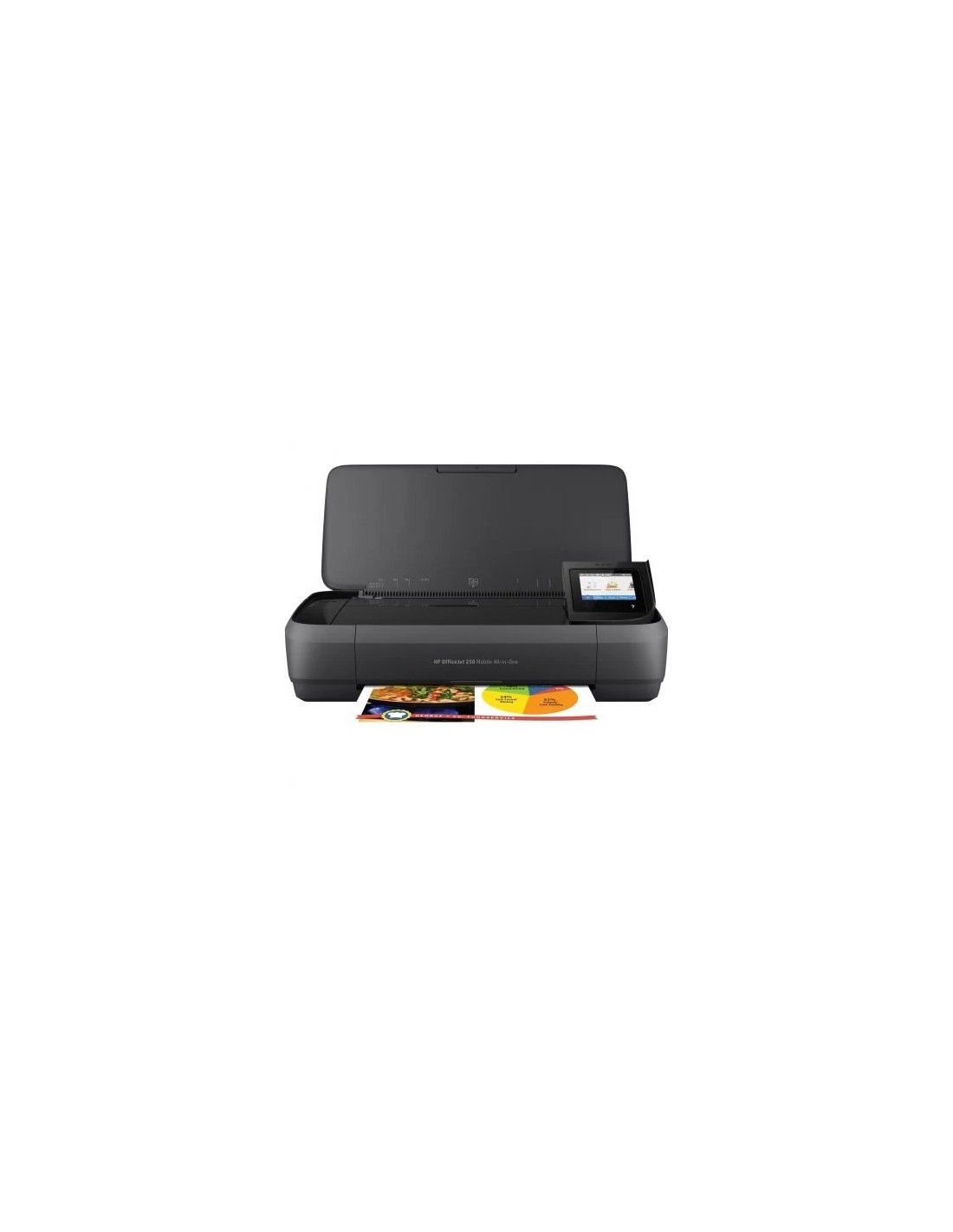 Multifunción Portátil HP Officejet 250 Mobile AIO WiFi/ Negra